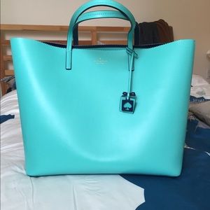 Tote bag from Katespade Tiffany blue color